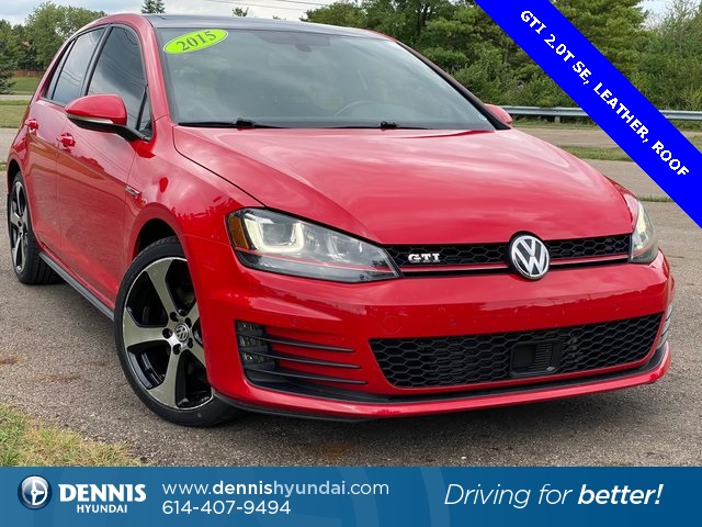 Pre-Owned 2015 Volkswagen Golf GTI 2.0T SE